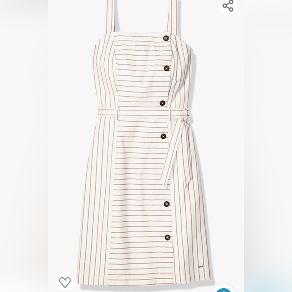 Tommy Hilfiger Dresses & Skirts - Tommy Hillfiger Button Front Red Stripe Sailor Dress